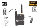 WiFi spy kamera FULL HD s IR LED s 90°- P2P Live sledovanie so zvukom + WiFi DVR modul