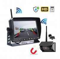 Cúvací set solárny - 7" monitor + wifi magnetická kamera HD 720P