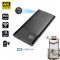 Videocamera 4K Power Bank WIFI con trasmissione live P2P + risoluzione 4K + visione notturna LED IR