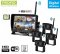 Draadloze AHD set - 4x AHD wifi camera + 7" LCD DVR monitor